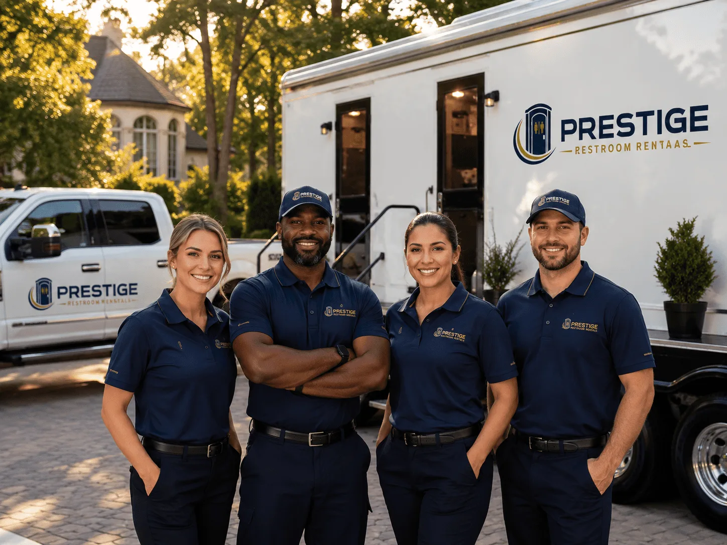 Trusted Luxury Portable Restrooms company in Burnett, WI